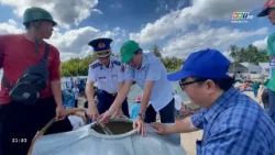 Bộ Tư lệnh Vùng Cảnh sát biển 3 cung cấp nước ngọt cho nhân dân Bến Tre | BRT TV