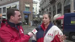 Corey Miller meets another St. Louisan in Milan!