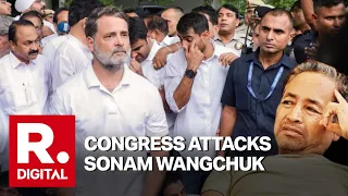 BJP Defames Congress For Lashing At Sonam Wangchuk, Calls Out Rahul Gandhi For 'Running Away'