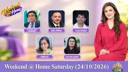 WEEKEND @ HOME | SATURDAY 24 10 2026