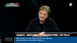 Maia Sandu: Anexarea Transnistriei, un fals