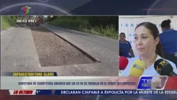 Directora de carreteras anuncia que CA-13 ya se trabaja en el perfil del proyecto