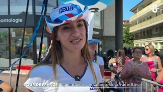 Fans, onlookers... everyone shows up in Évian-les-Bains for the Tour de France