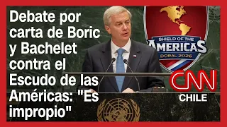 Debate por carta de Boric y Bachelet contra el Escudo de las Américas: "Es impropio"