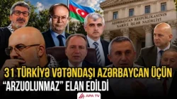 Azərbaycana girişi qadağan edilən Türkiyə vətəndaşları – Gergerlioğlu, Erbakan… | APA TV
