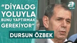 Dursun Özbek: "TFF Seçimlerinin Daha Erken Yapılması Gerektiğini Düşünüyor" / A Spor / Spor Gündemi