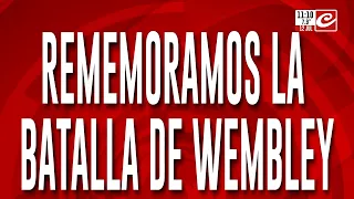 La "Batalla de Wembley" entre Argentina e Inglaterra