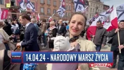NARODOWY MARSZ ŻYCIA przeszedł ulicami Warszawy
