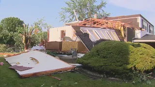 Cleanup underway after storms sweep through Chicagoland