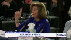 Former Speaker Pelosi Says President Trump "continues to lie about what happened" on January 6th