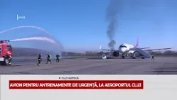 AVION PENTRU ANTRENAMENTE, LA AEROPORTUL CLUJ AVION PENTRU ANTRENAMENTE, LA AEROPORTUL CLUJ