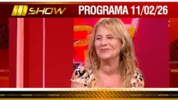 MSHOW - Programa del 11/02/26 EMILIA MAZER SERA LA MADRE DE LA CHINA SUÁREZ