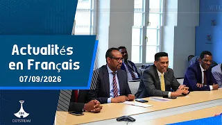 Actualités en Français ... 07/09/2026