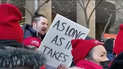 Alcanzan acuerdo tentativo para poner fin a la huelga