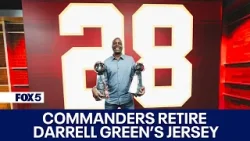 Darrell Green reacts to news Commanders will retire his jersey