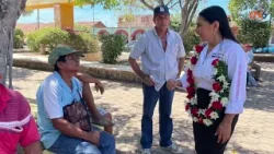 Elizabeth Maldonado Tapia Visita la Unión de Isidoro Montes de Oca