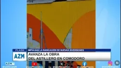Avanza la obra del astillero en Comodoro
