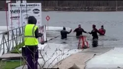 Midwest Access - Jessie Jumps in the Frozen Mississippi