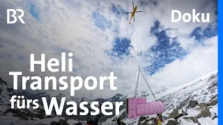Schnee im Juli: Kampf ums Trinkwasser | Hütten-Baustelle am Limit 4/7 | Bergmenschen | BR | Doku