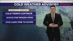 Cold temperatures stick around for weekend Cold temperatures stick around for weekend