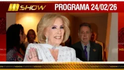 MSHOW - Programa del 24/02/26 - TODOS LOS SECRETOS DEL GRAN CUMPLEAÑOS DE MIRTHA LEGRAND