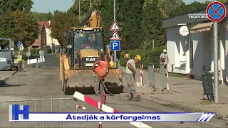 Átadják a körforgalmat a közlekedőknek - ZTV Híradó 2026. augusztus 27.