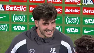 I Liga (#2) | Sporting 3-2 Vitória SC: Flash Interview F. Ioannidis