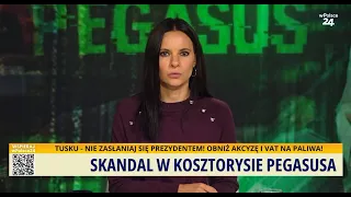 PEGASUS cost estimate scandal. wPolsce24 FLASH NEWS
