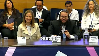 "מופת של קידוש שם שמיים" - נציגי מפלגת 'הציבור החרדי' מוטי לייטנר ונחומי יפה הציגו את רשימת המפלגה