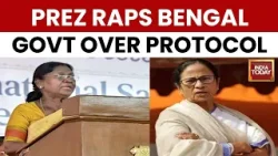 BJP VS TMC: President Murmu Criticises Bengal Govt Cver Protocol Lapses | PM Modi | Mamata Banerjee