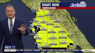 Tampa weather | Tuesday morning forecast