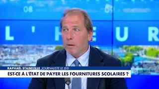 Raphaël Stainville: "Who pays for 'free' school supplies? The taxpayer"