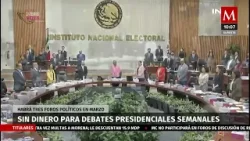 Sin dinero para debates semanales, pero habrá 3 foros políticos en marzo: INE a Jorge Álvarez Máynez