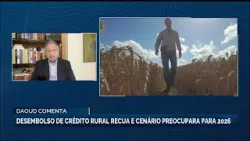 Desembolso de crédito rural recua e cenário preocupa para 202 Desembolso de crédito rural recua e cenário preocupa para 202