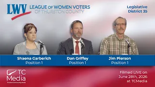 LWV Primary 2026 - Legislative District 35 - Position 1
