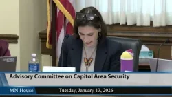 Консультативный комитет по безопасности в районе Капитолия 13.01.2026 - Часть 1