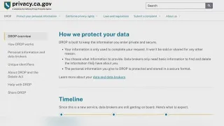 New California law takes effect today, allowing residents to remove personal information online