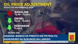 Dagdag-bawas sa presyo ng petrolyo, namumuro sa susunod na linggo