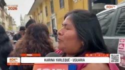 Piura: largas colas en exteriores de RENIEC