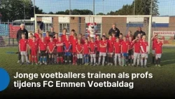 ZO!34 - Young soccer players train like pros during FC Emmen Soccer Day