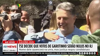 Eleições 2026: TSE decide que votos de Garotinho serão nulos no RJ