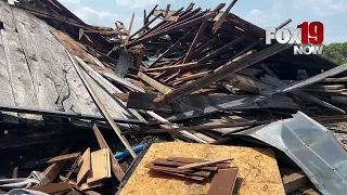 Tornado levels building in Owen County
