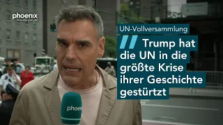 UN-Vollversammlung: Ein Tagesfazit mit Armin Coerper