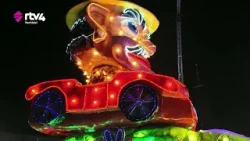 Verlichte carnavalsoptocht in Sukerbietendorp Lemelerveld 2026