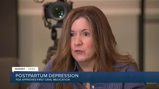 FDA approves new option for moms with postpartum depression