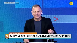 Caputo anunció la flexibilización para préstamos en dólares para empresas │N7:00│ 14-08-26