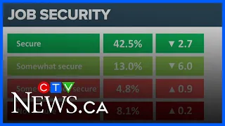 42.5% of Canadians feel secure in their jobs, but the numbers are slipping: Nanos