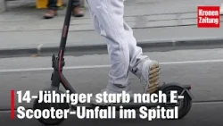 14-Year-Old Dies in Hospital After E-Scooter Accident | krone.tv NEWS