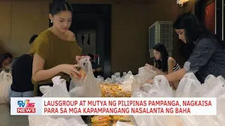 LausGroup at Mutya ng Pilipinas Pampanga, nagkaisa para sa mga Kapampangang nasalanta ng baha