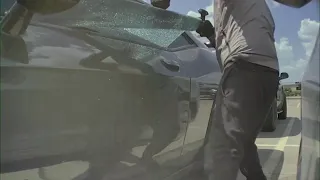 Tesla camera captures burglary in action outside Dallas movie theatre